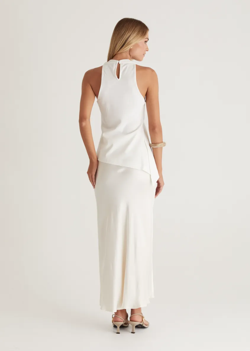 Vera Maxi Skirt - Cream