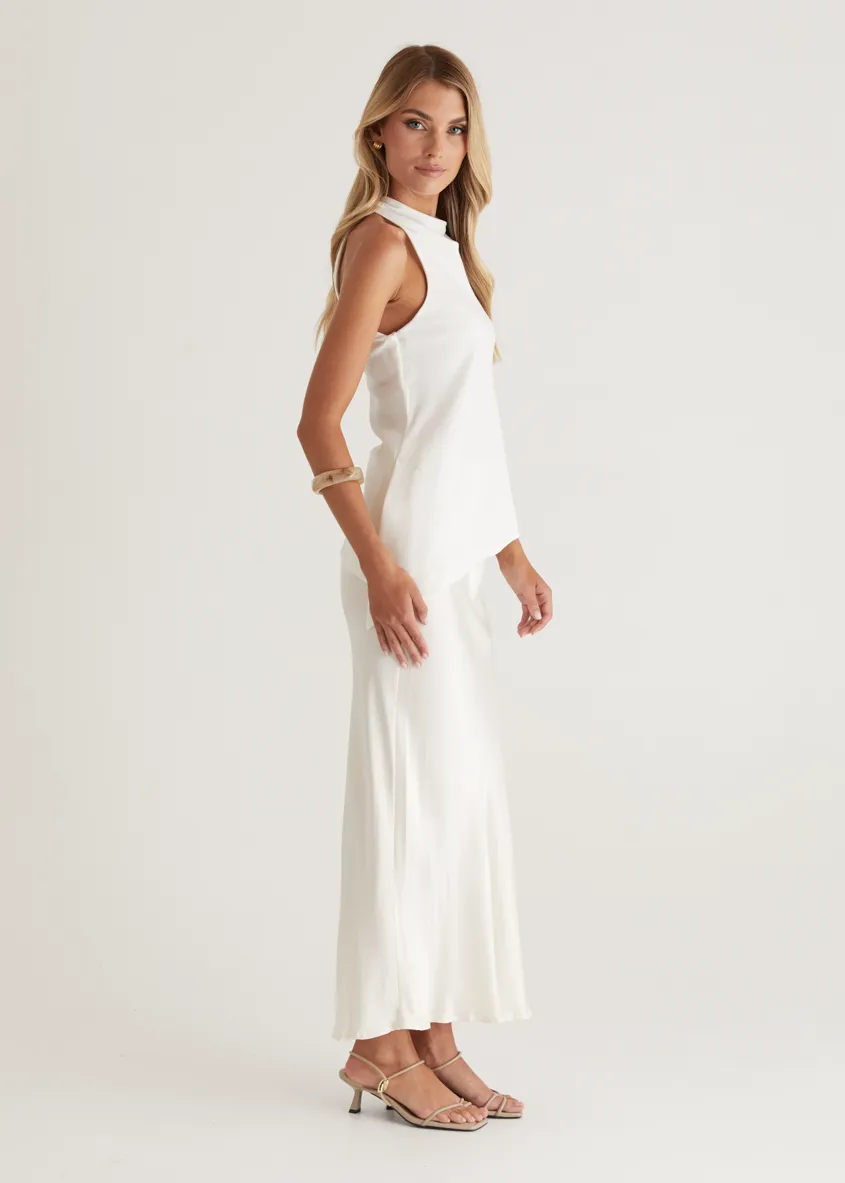 Vera Maxi Skirt - Cream