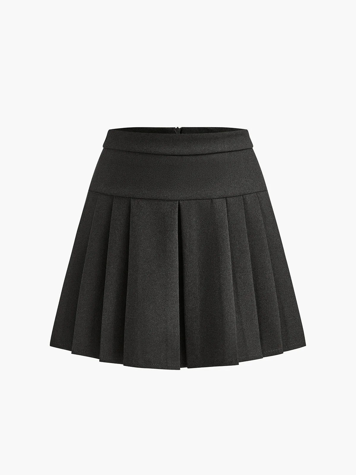 Versatile Pleated Mini Skirt