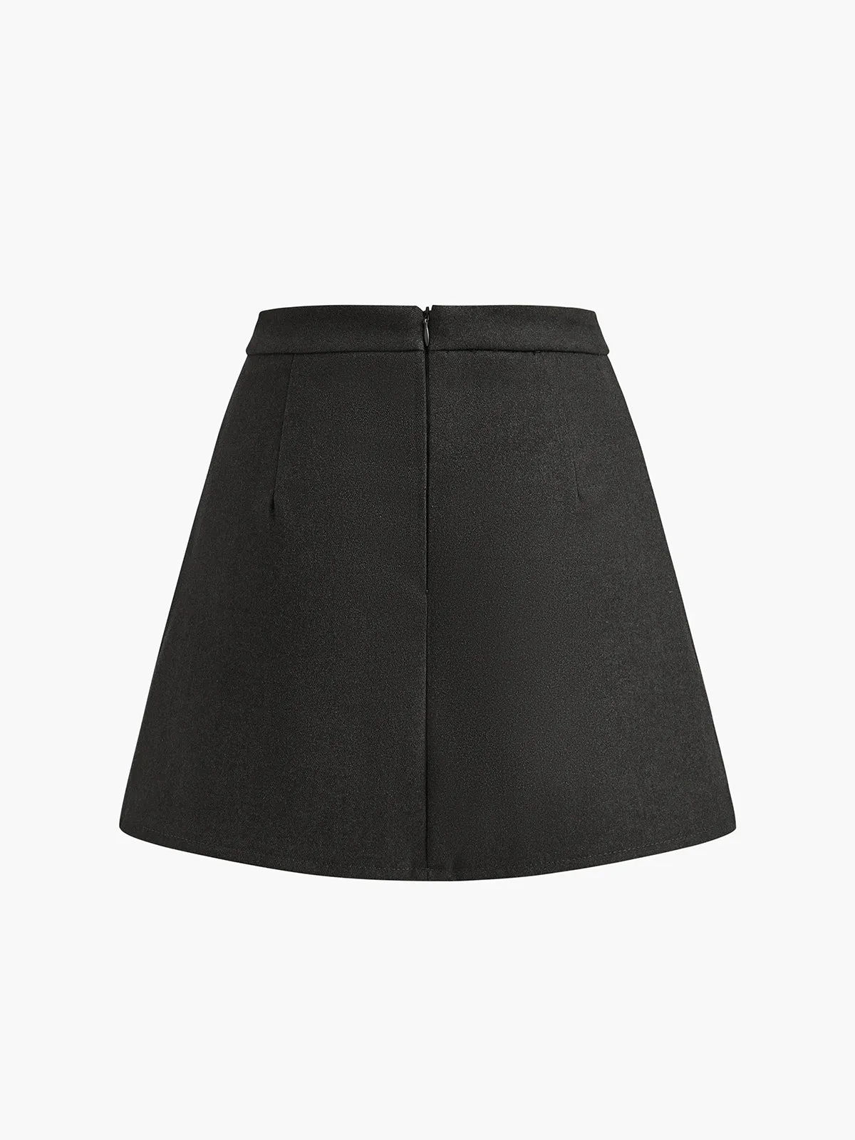 Versatile Pleated Mini Skirt