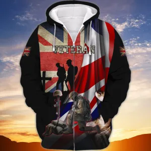 Veteran Uk 531 - 3D Full Print Shirts