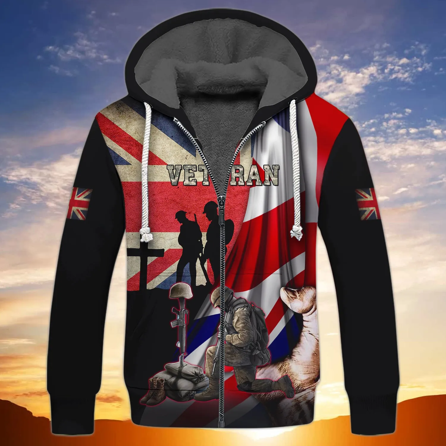 Veteran Uk 531 - 3D Full Print Shirts