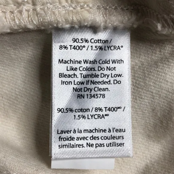 Vineyard Vines Raw Hem 5 Pocket Skinny Denim - Size 00