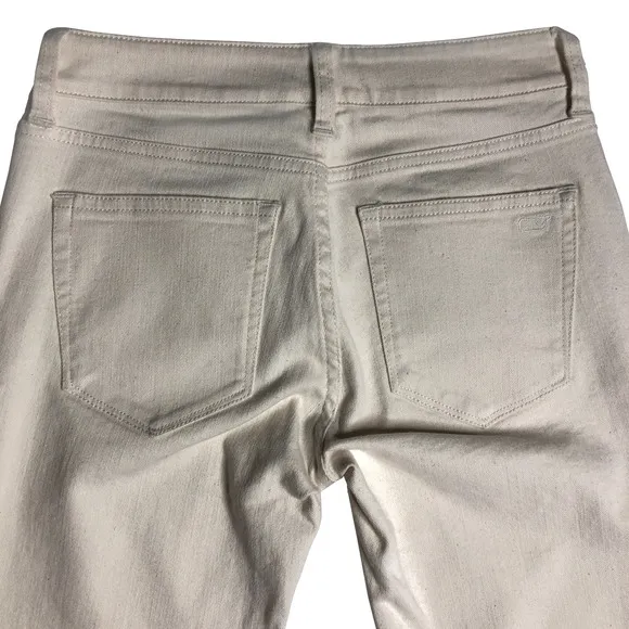 Vineyard Vines Raw Hem 5 Pocket Skinny Denim - Size 00