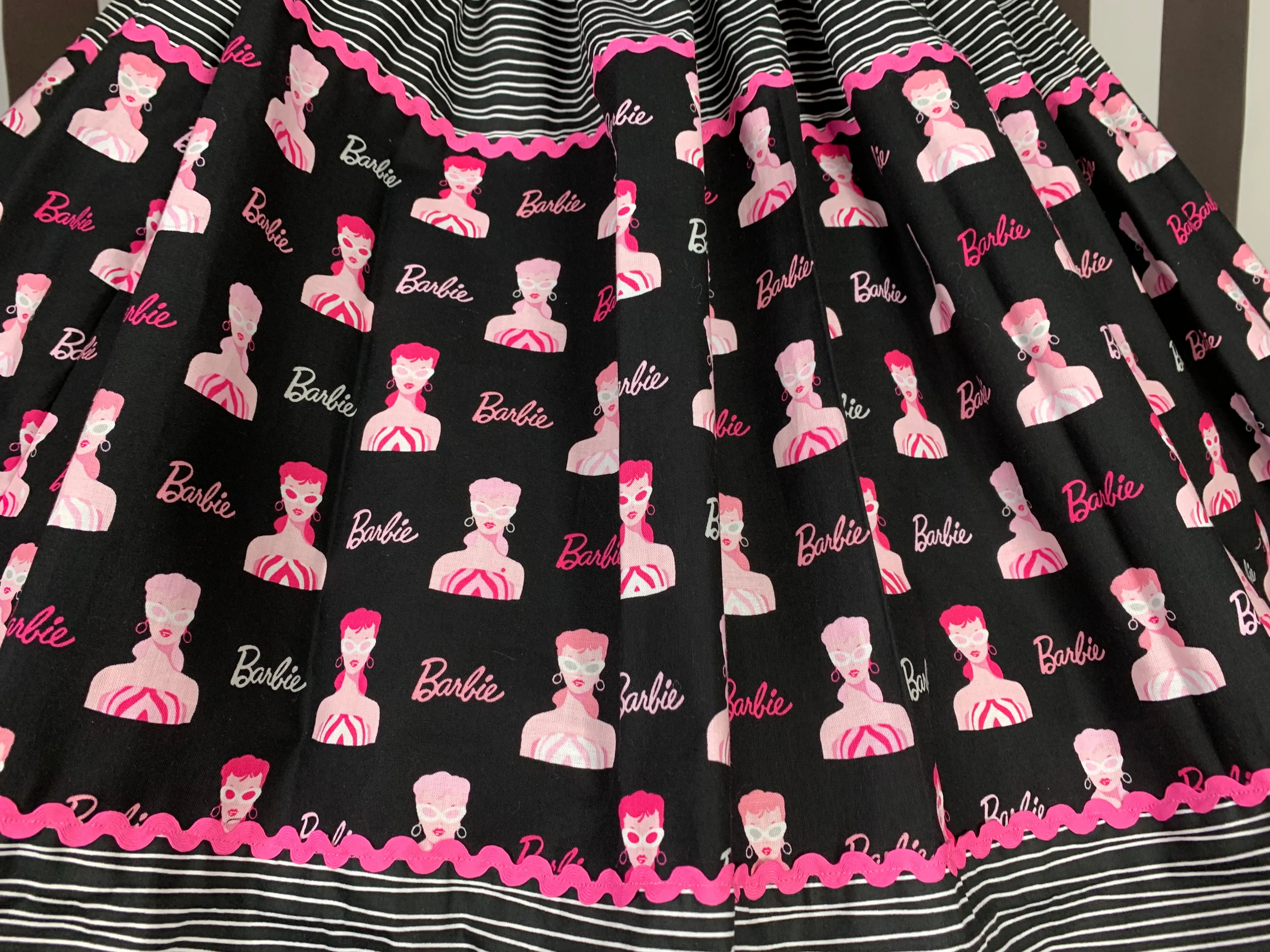 Vintage barbie print skirt
