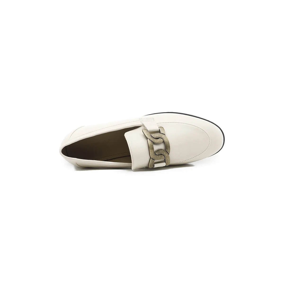 VINTAGE BRITISH-STYLE SQUARE HEEL LOAFERS 7212