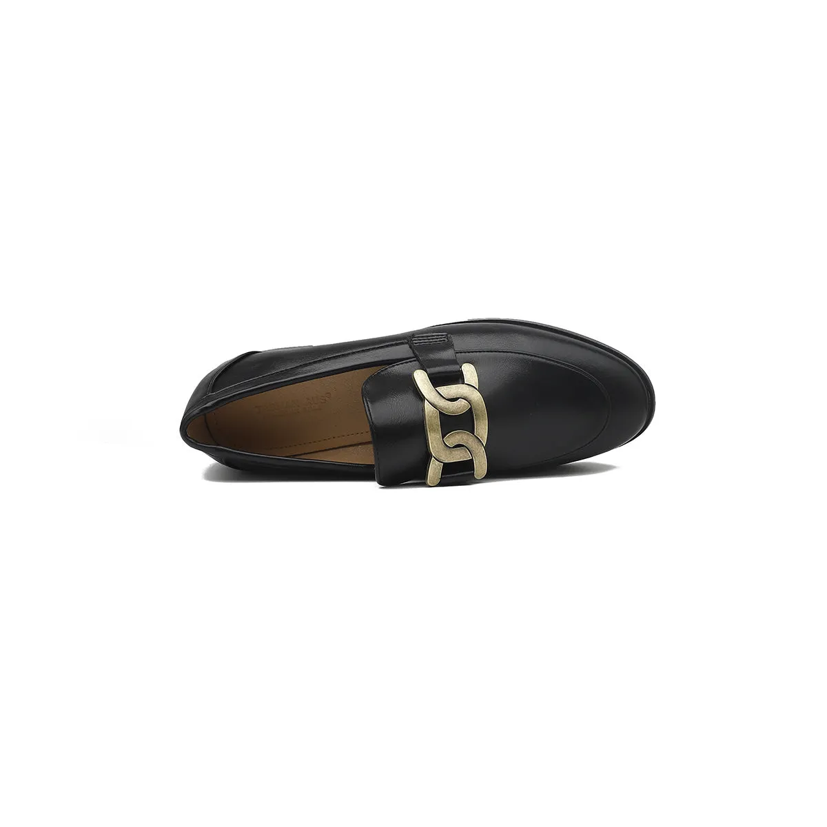 VINTAGE BRITISH-STYLE SQUARE HEEL LOAFERS 7212