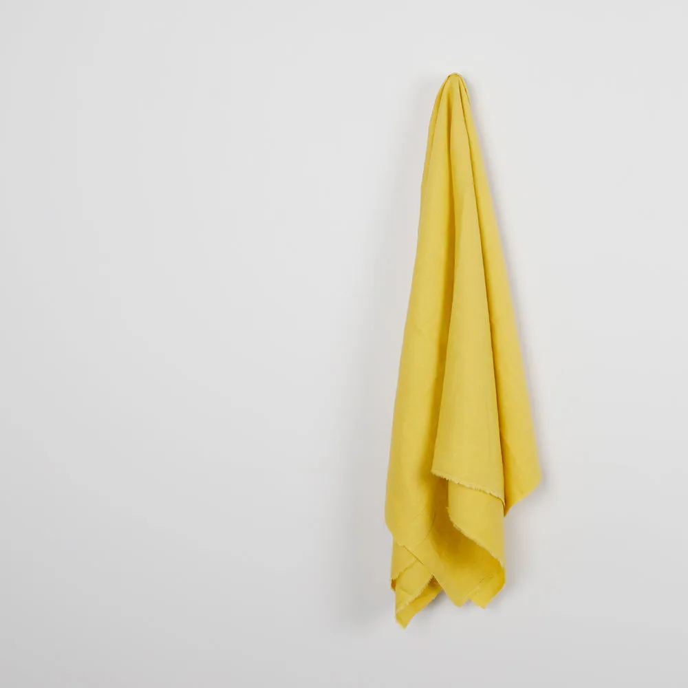 Vintage Finish Linen - Buttercup