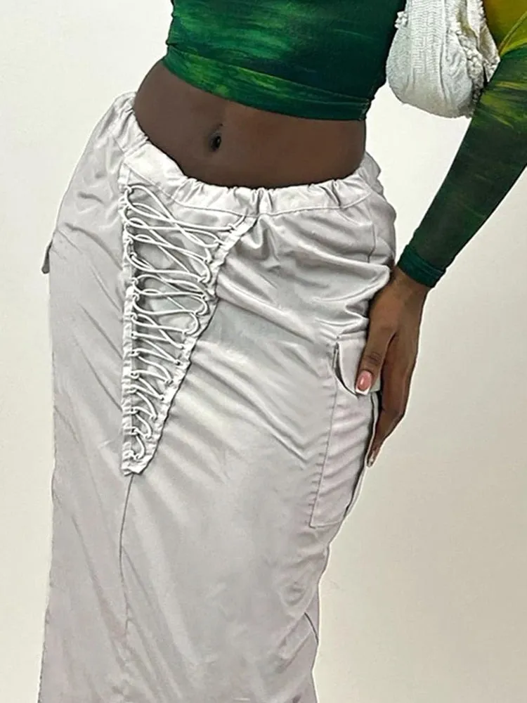 Vintage Long Skirts Y2K