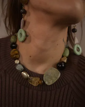 VINTAGE SIGRID OLSEN STONE NECKLACE