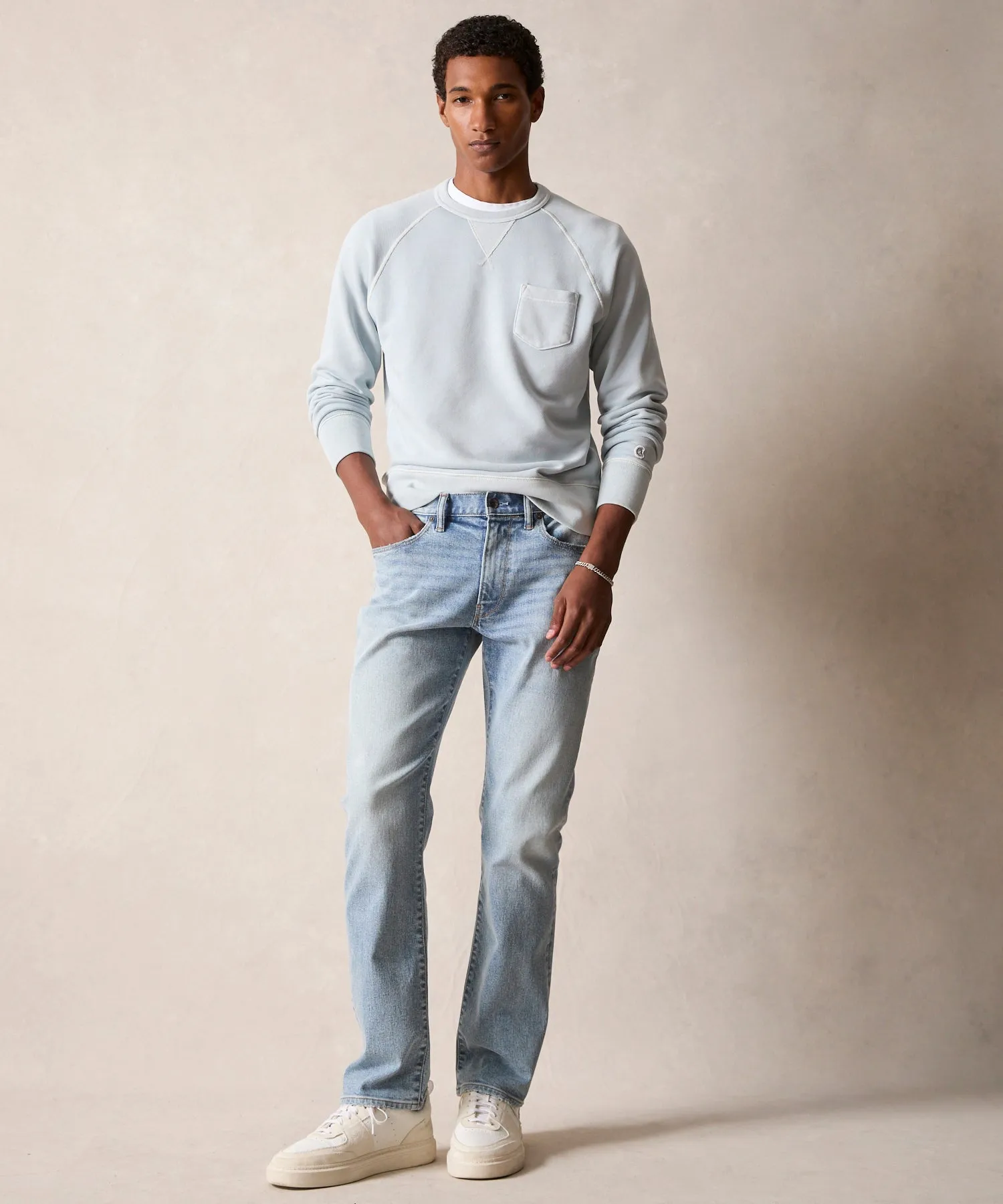 Vintage Straight Fit Stretch Jean