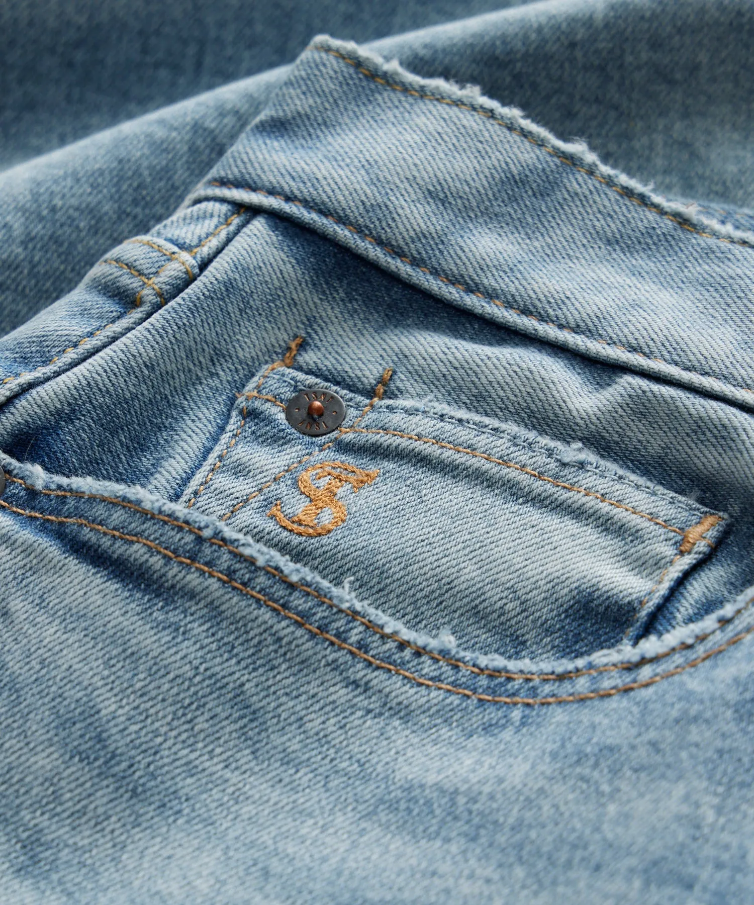 Vintage Straight Fit Stretch Jean