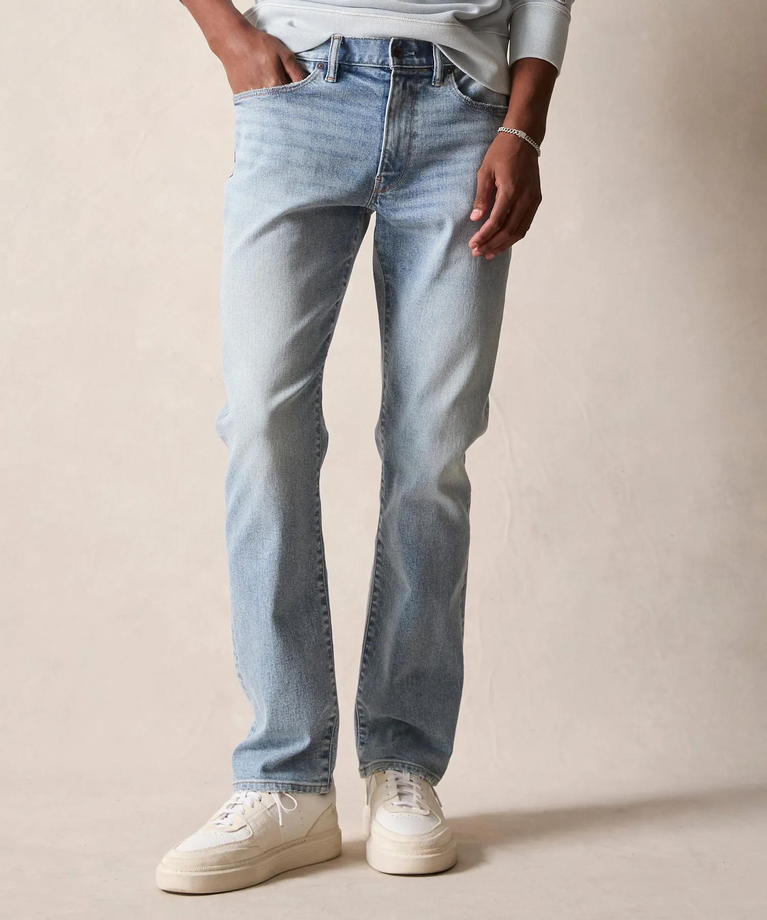 Vintage Straight Fit Stretch Jean