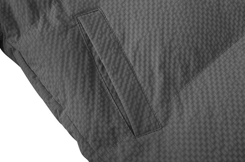 Vintage-style Zip-up Puffer Jacket for Unisex Wear