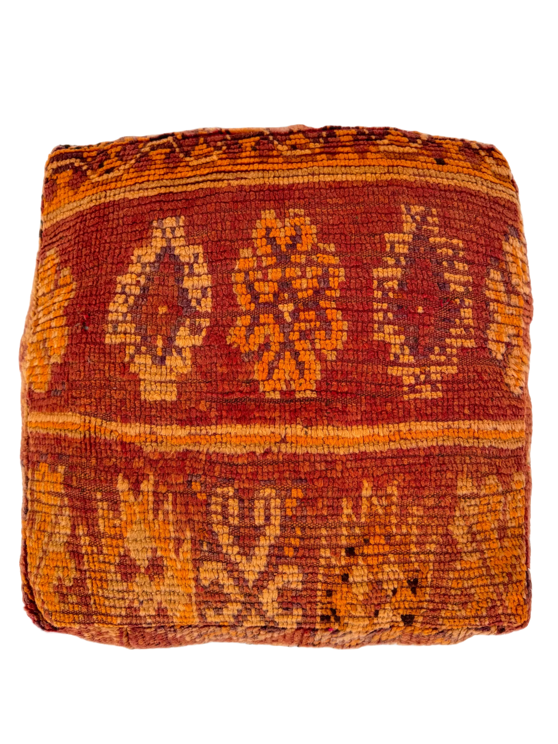 Vintage Taznakht Pouf - Symbolic Protection