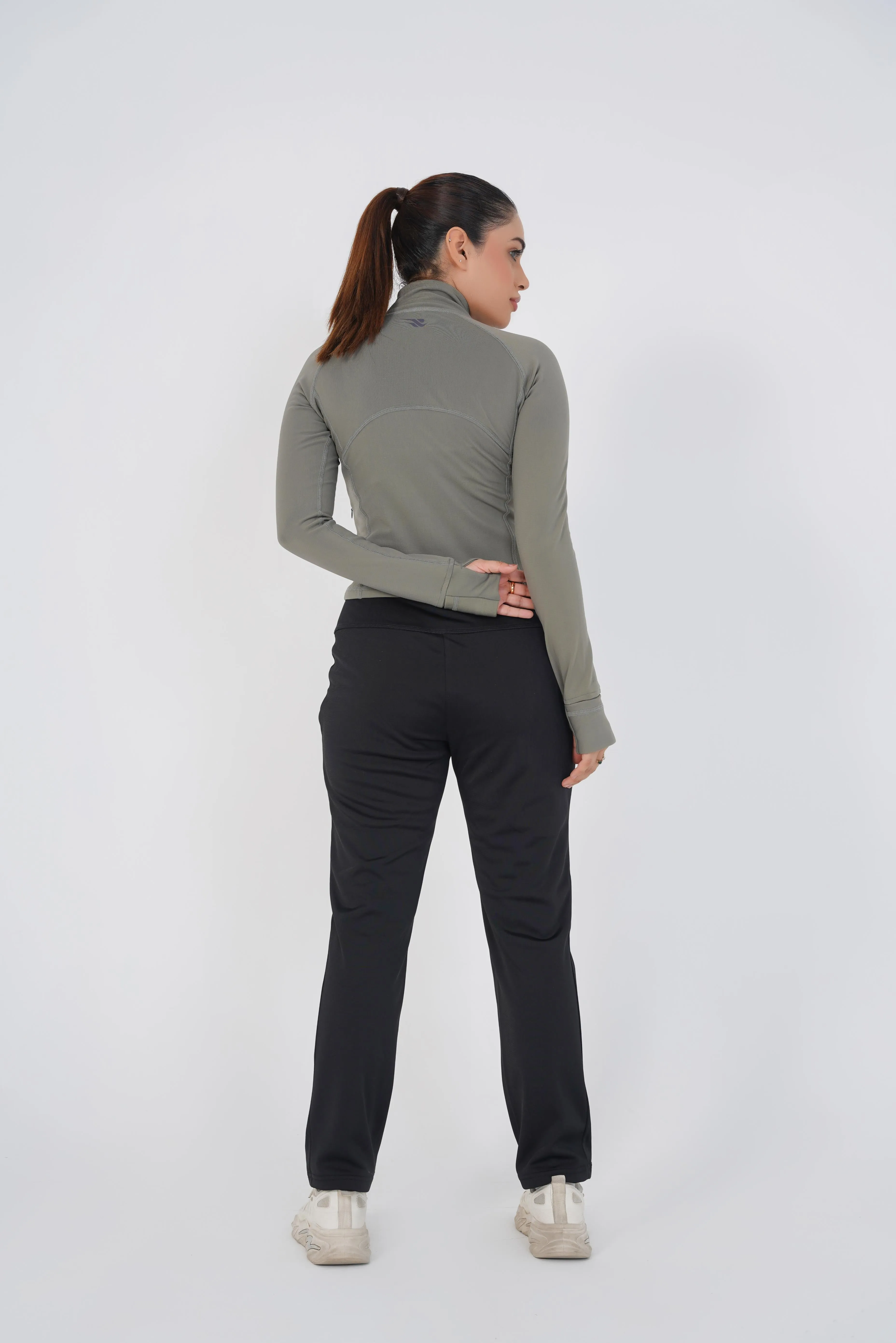 Vital Cropped Jacket Half zipper