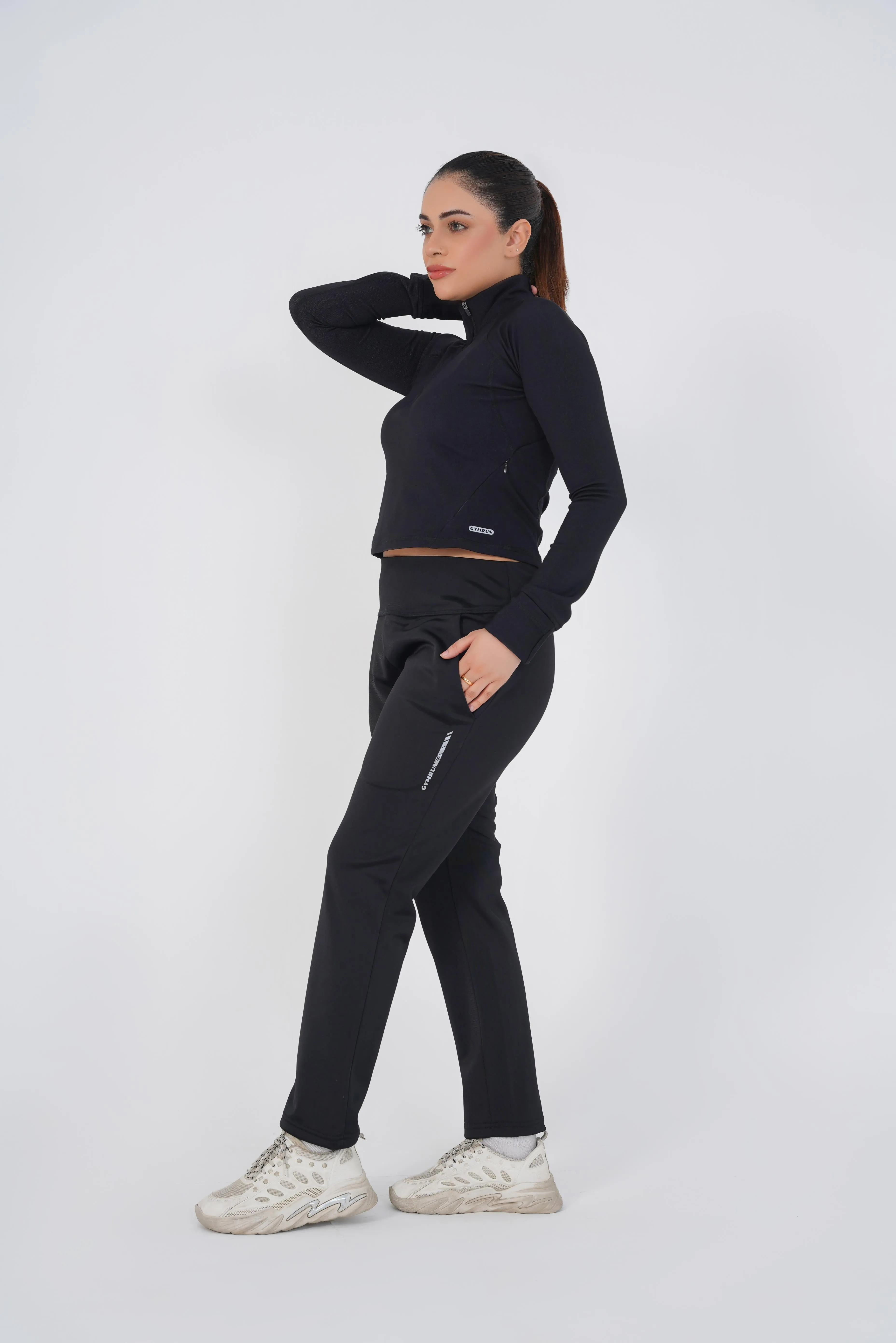 Vital Cropped Jacket Half zipper