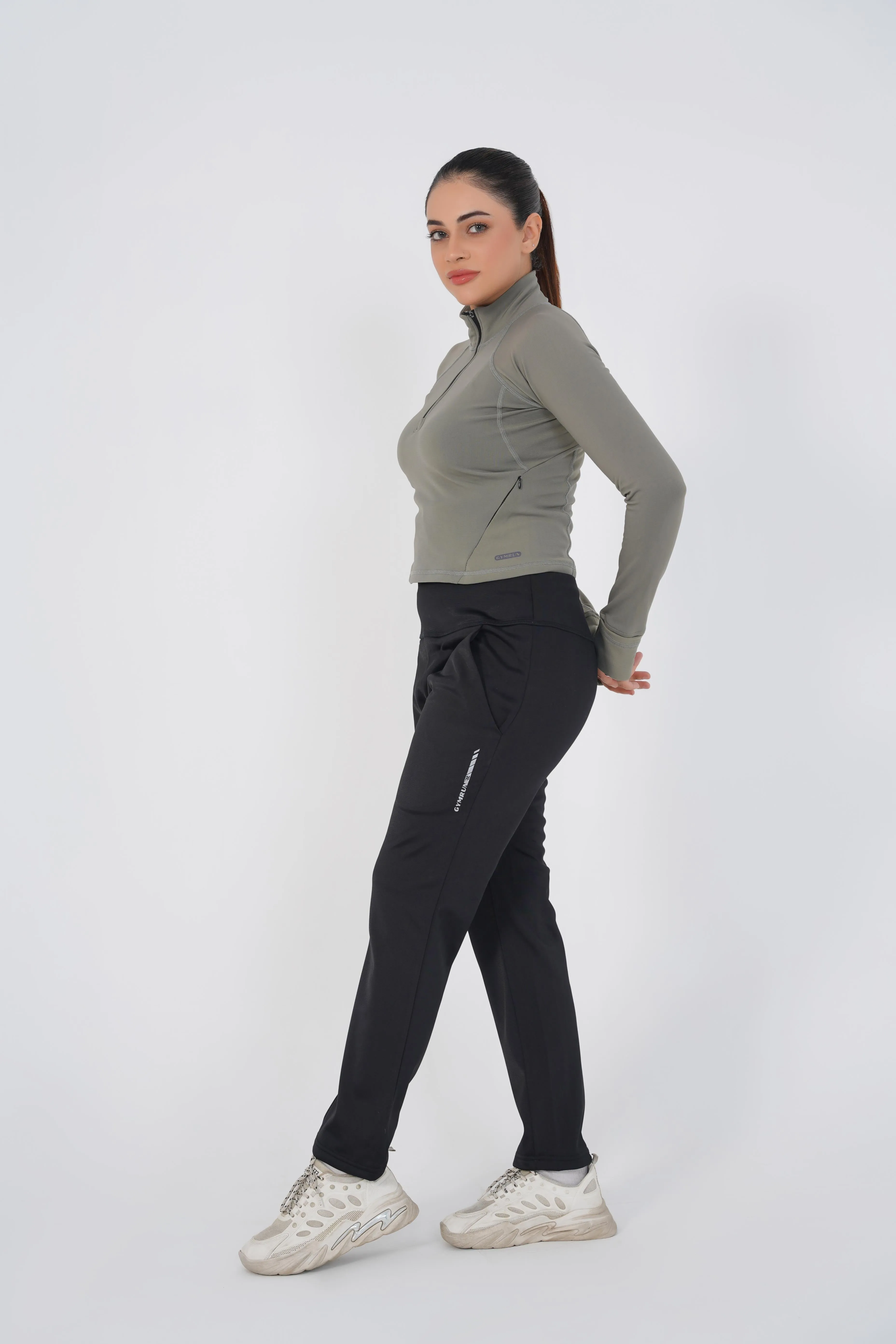 Vital Cropped Jacket Half zipper