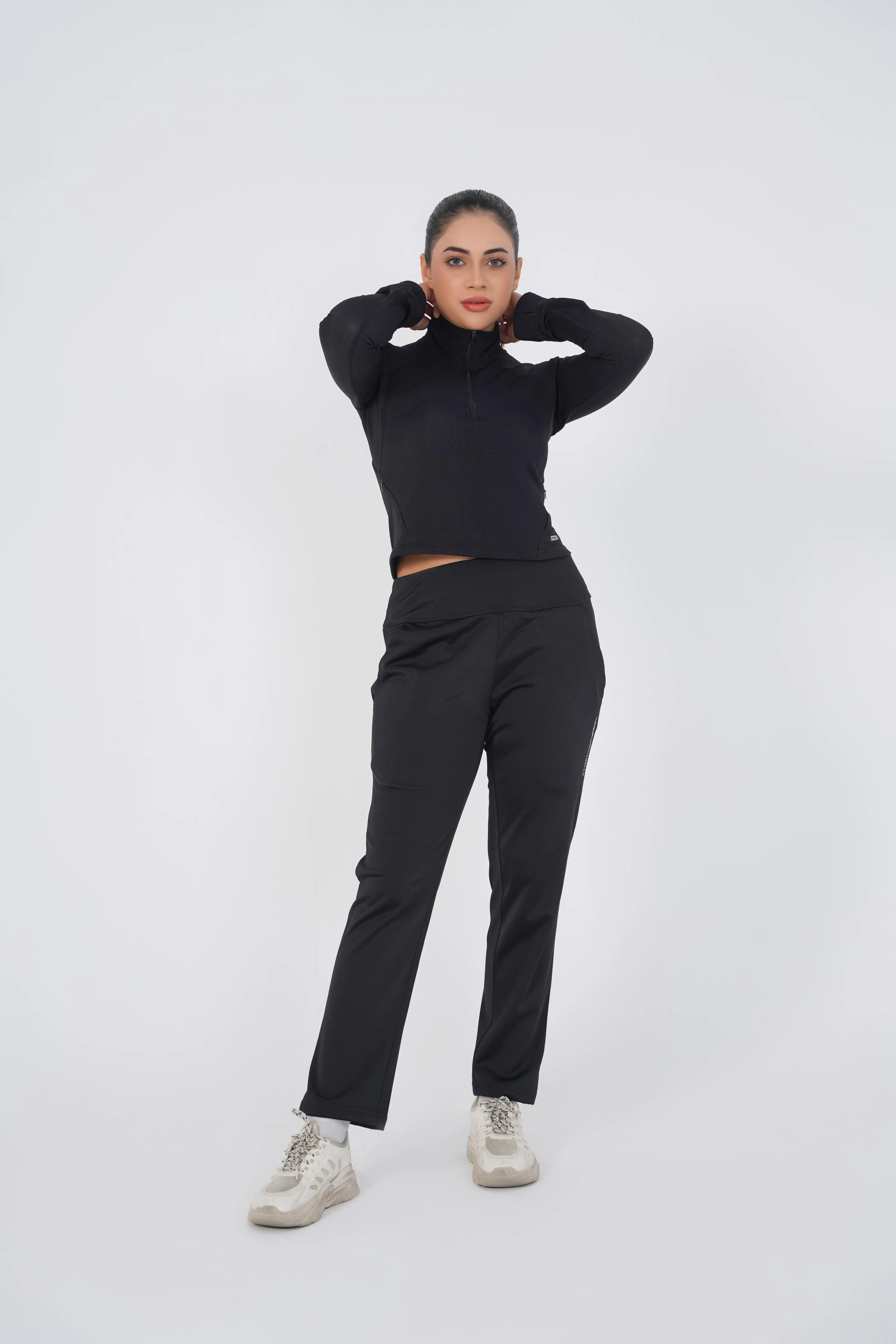 Vital Cropped Jacket Half zipper