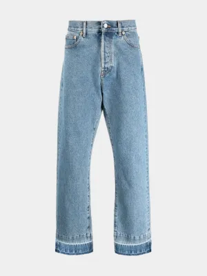 VLogo Straight-Leg Jeans