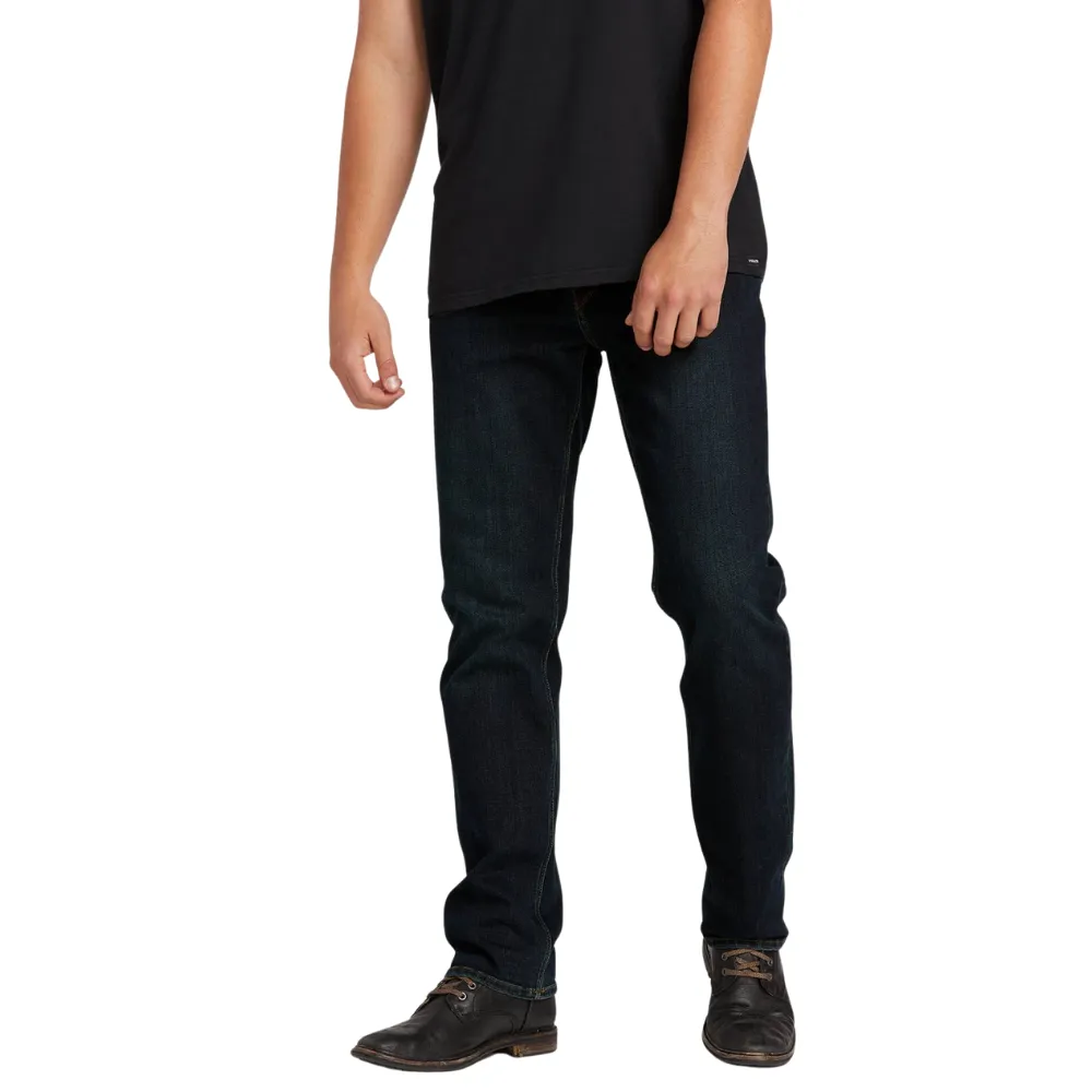 Volcom Mens Solver Denim Regualr Fit Jeans