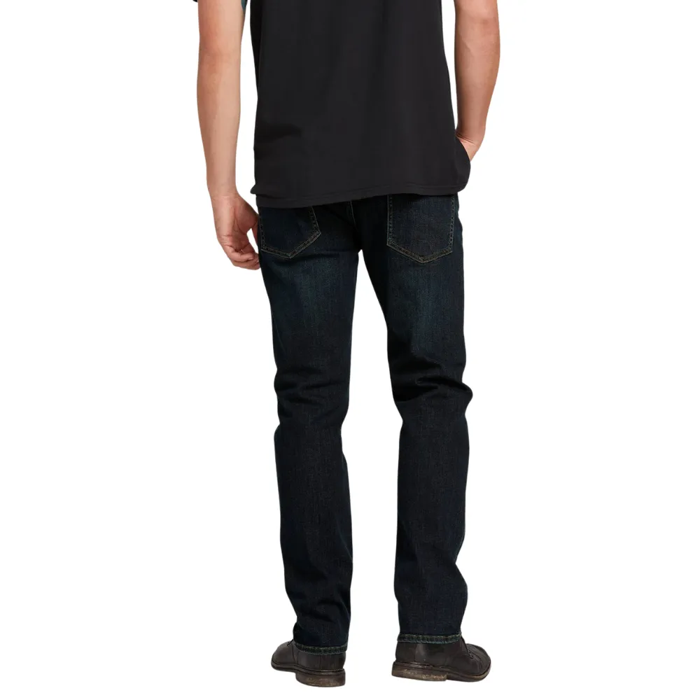 Volcom Mens Solver Denim Regualr Fit Jeans