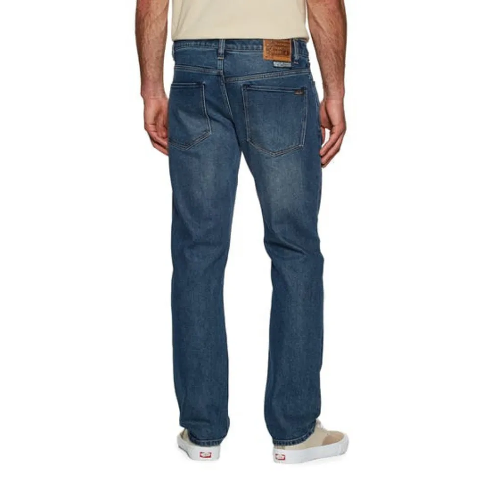 Volcom Mens Solver Denim Regualr Fit Jeans