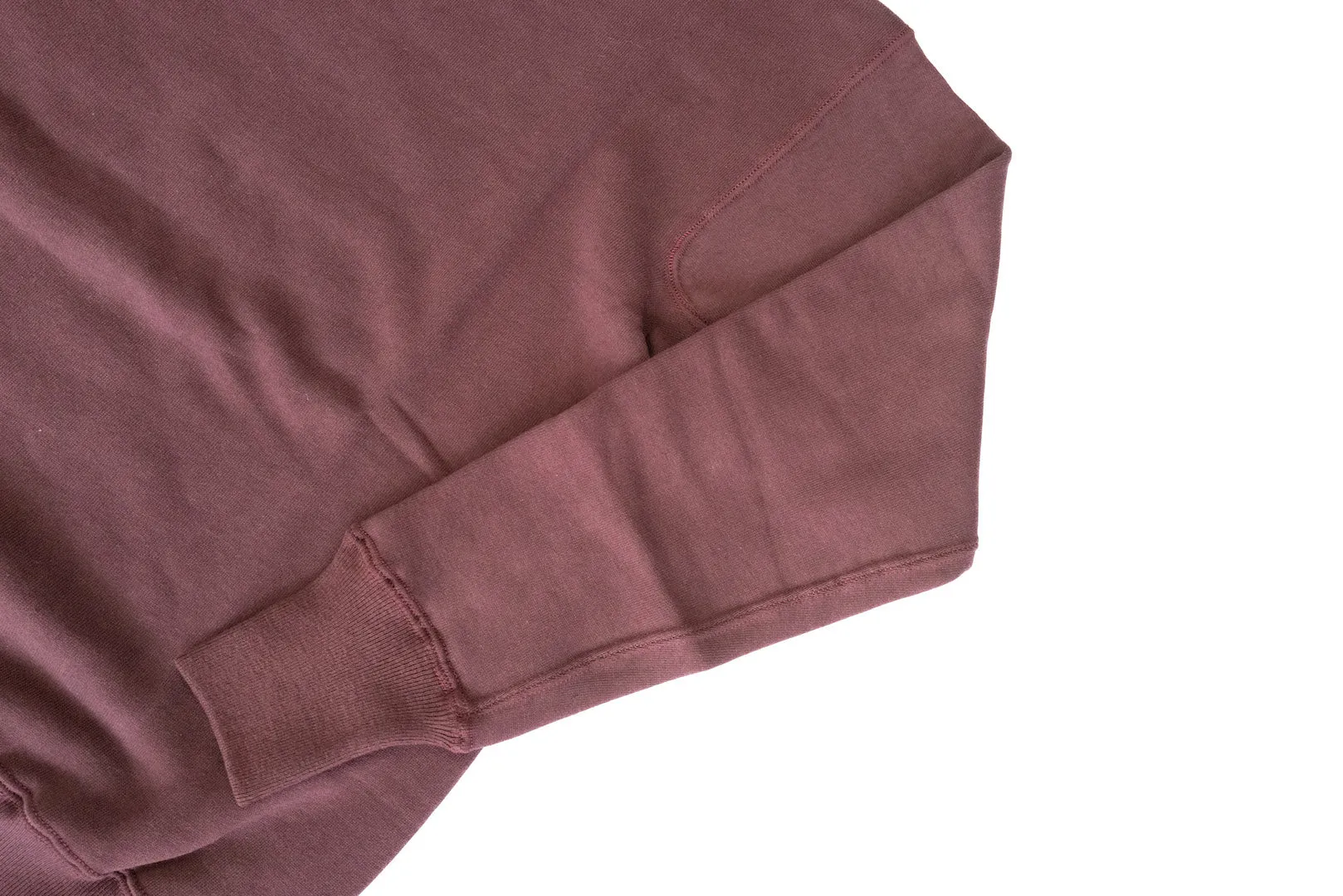 Warehouse Lot.403 10oz "Set-in Sleeves" Loopwheeled Sweatshirt (Burgundy)