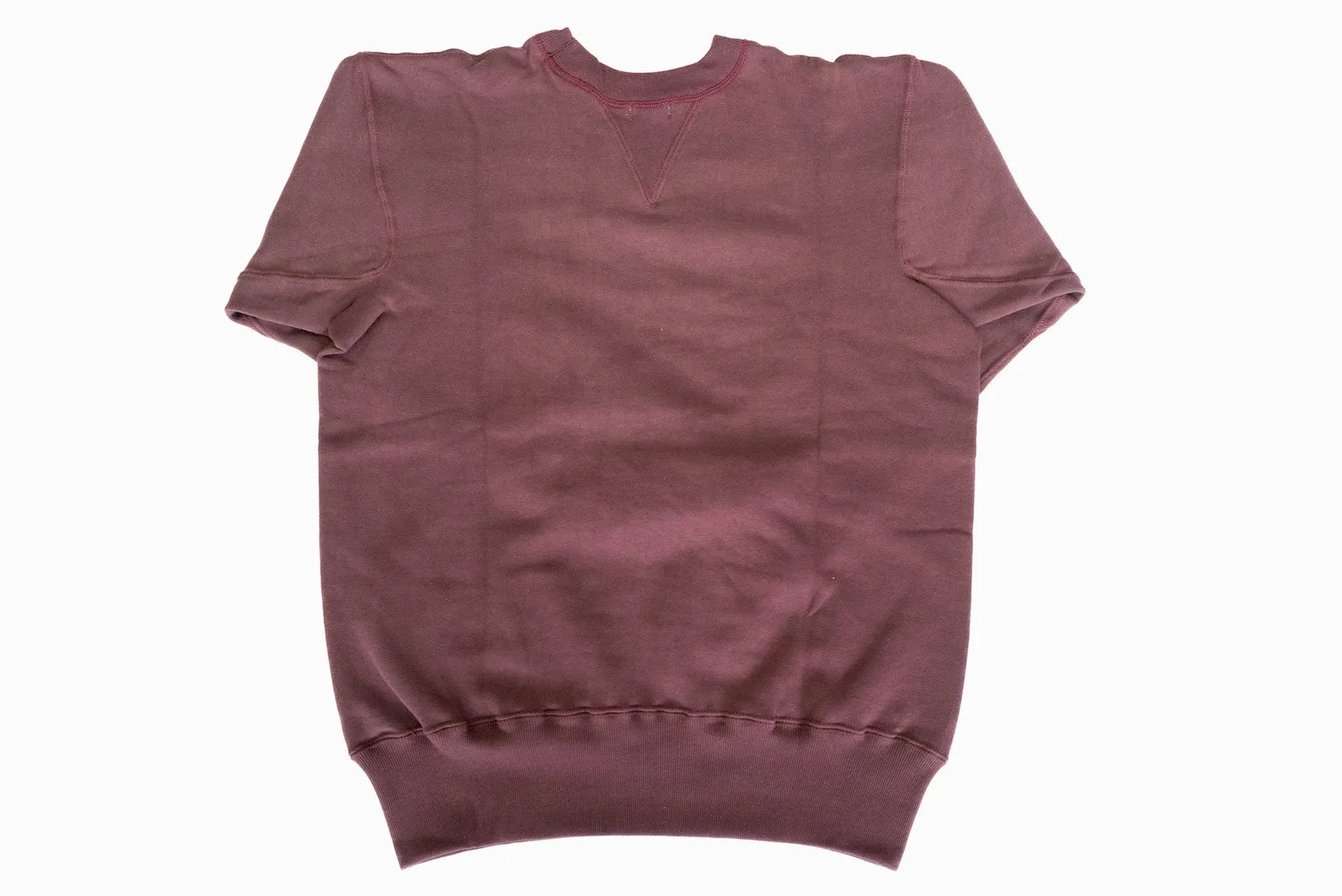 Warehouse Lot.403 10oz "Set-in Sleeves" Loopwheeled Sweatshirt (Burgundy)