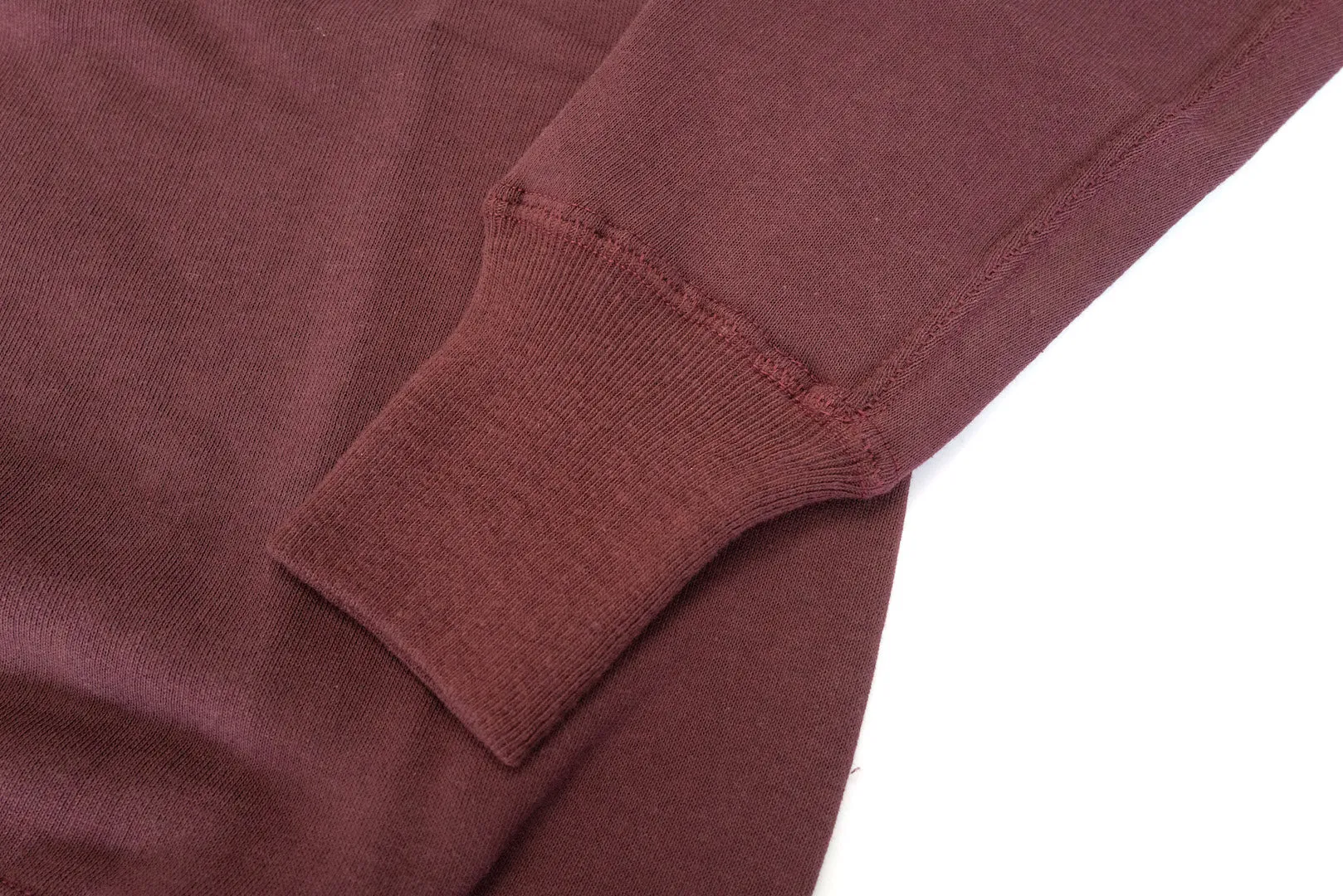 Warehouse Lot.403 10oz "Set-in Sleeves" Loopwheeled Sweatshirt (Burgundy)