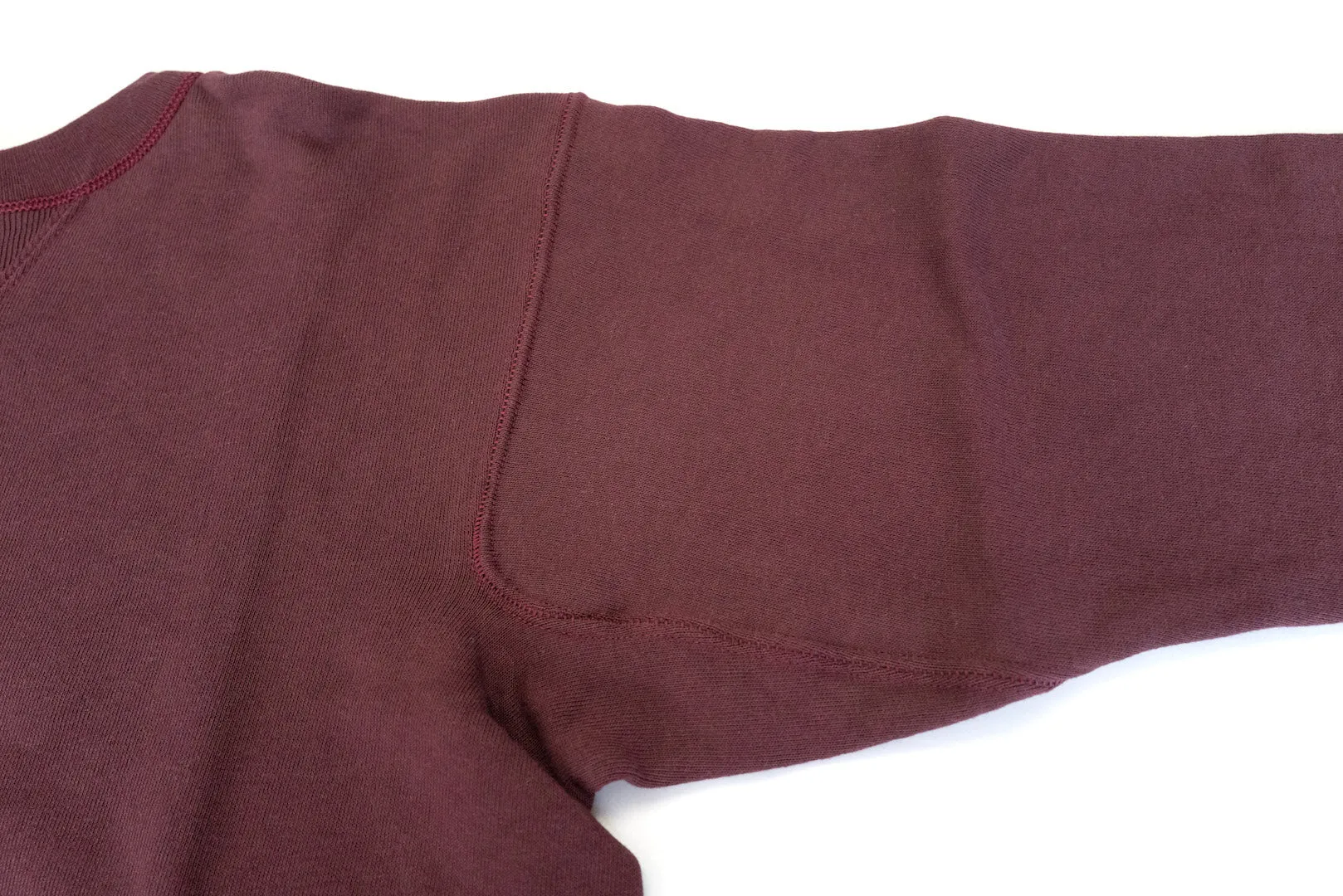 Warehouse Lot.403 10oz "Set-in Sleeves" Loopwheeled Sweatshirt (Burgundy)