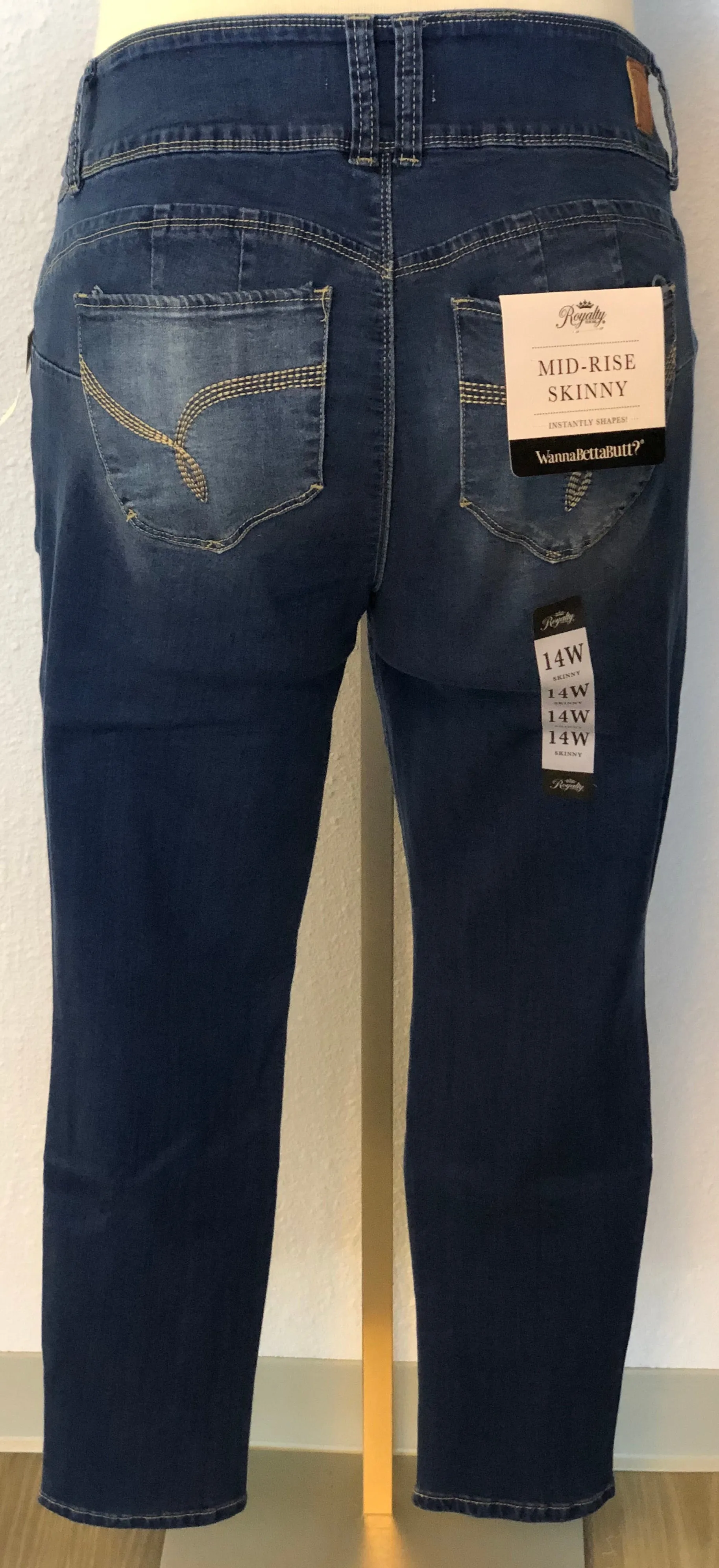 WBB PS 3BTN SKINNY JEANS