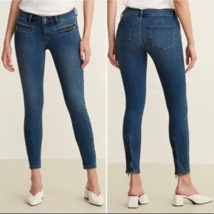 We The Free Jet Denim Low Rise Skinny Jeans