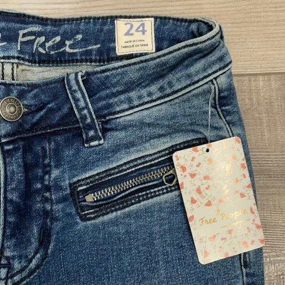 We The Free Jet Denim Low Rise Skinny Jeans