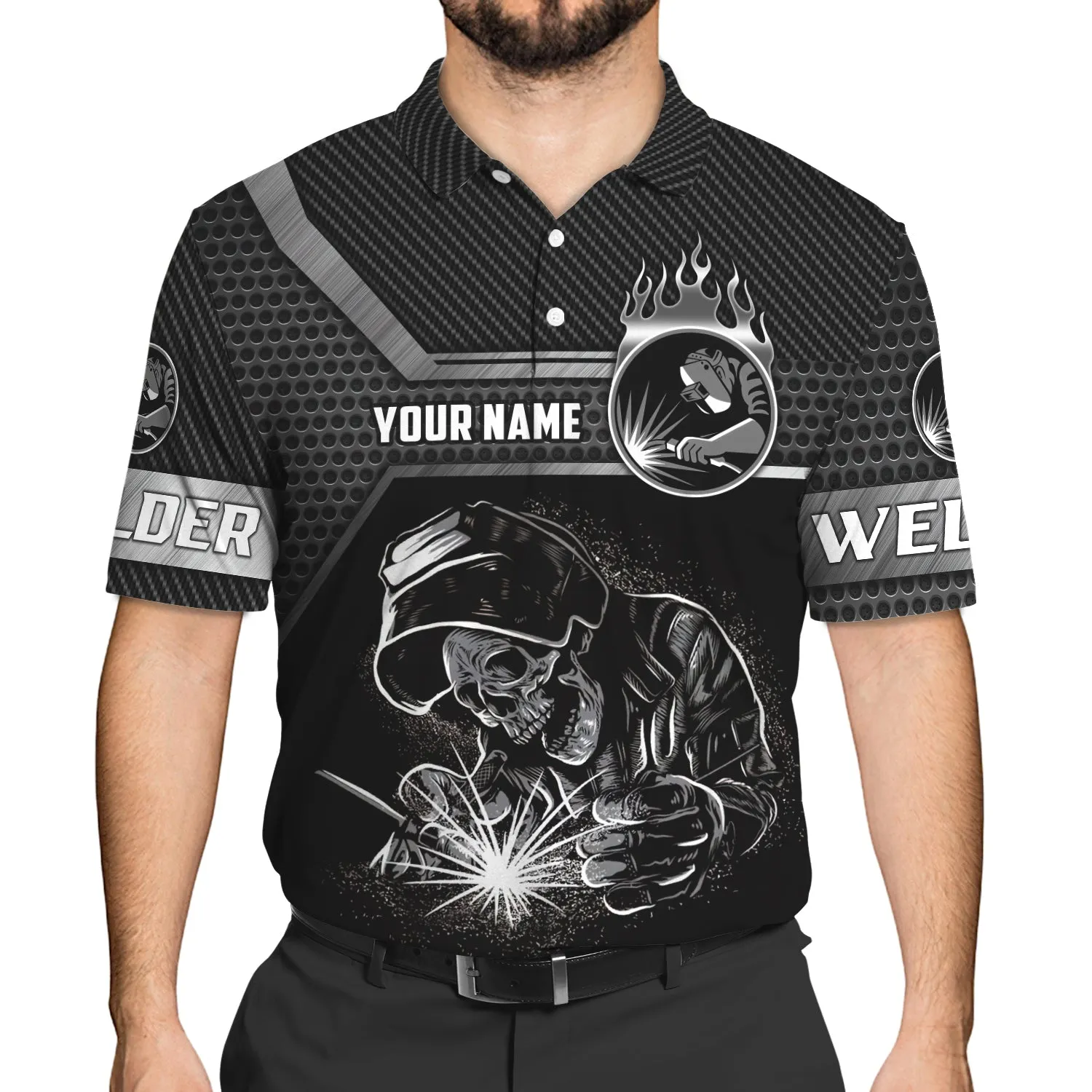 Welder I Said Watch Your Eyes 3D Shirts Personalized Name