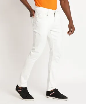 White Slim-fit Jeans