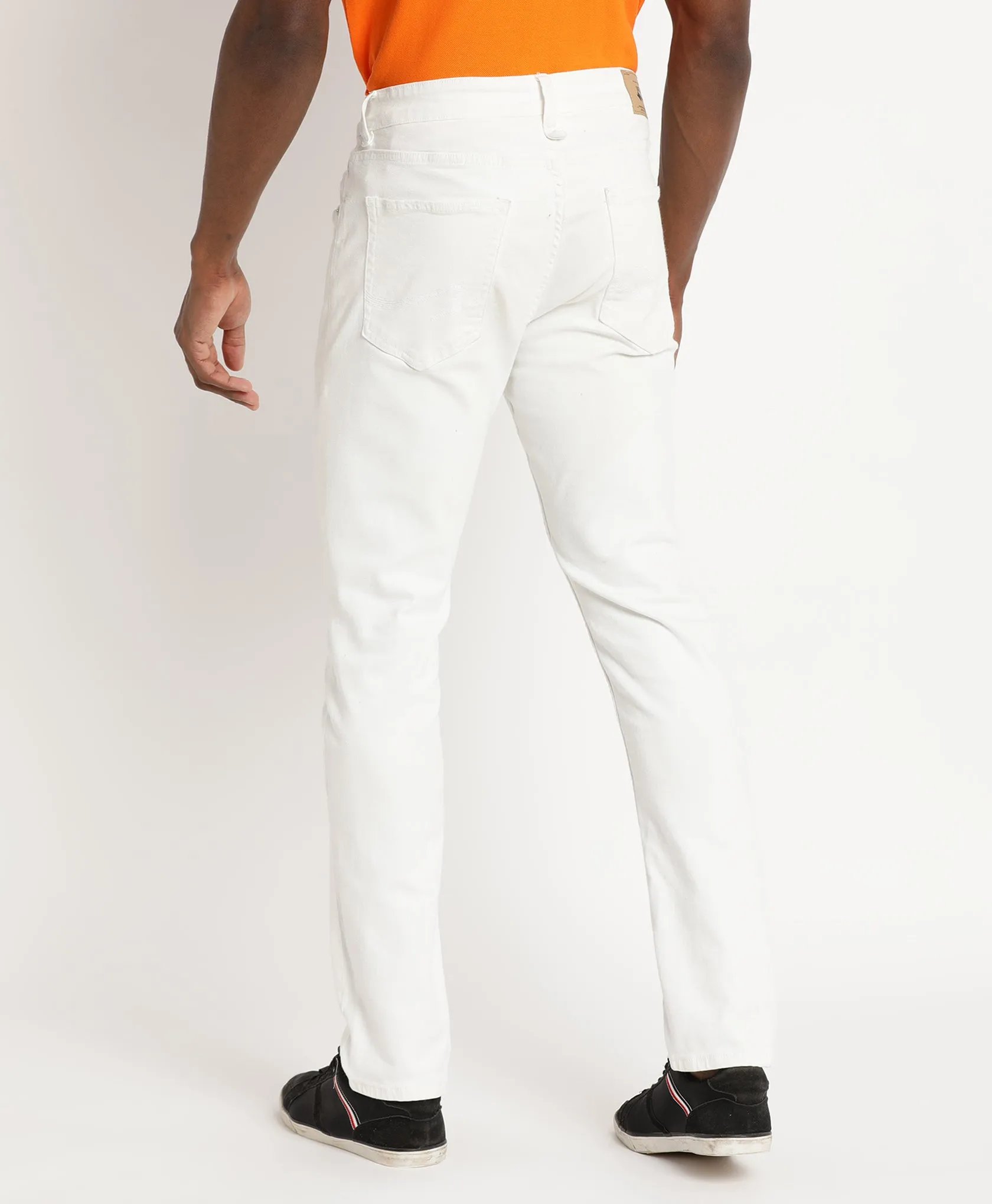 White Slim-fit Jeans