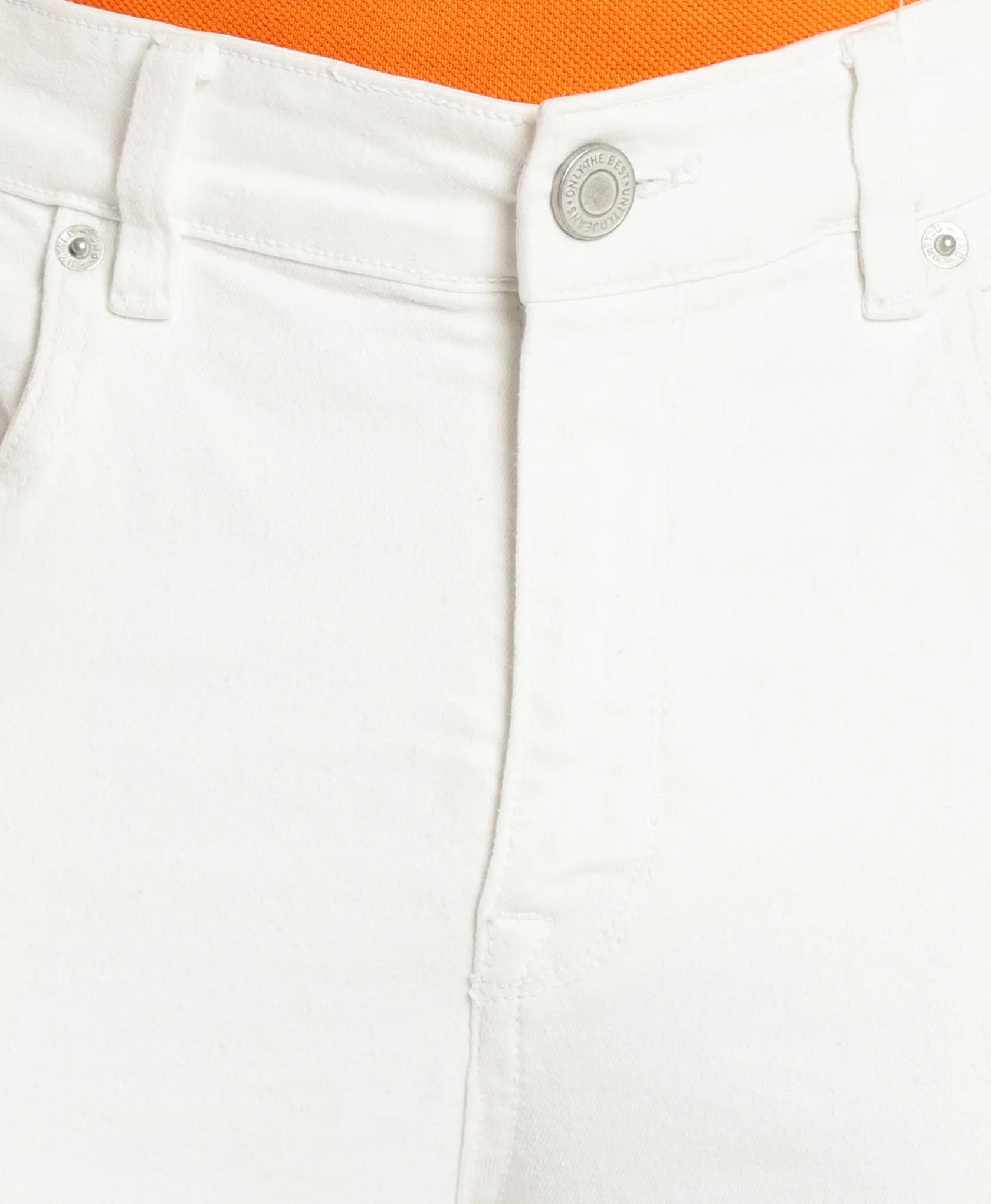 White Slim-fit Jeans