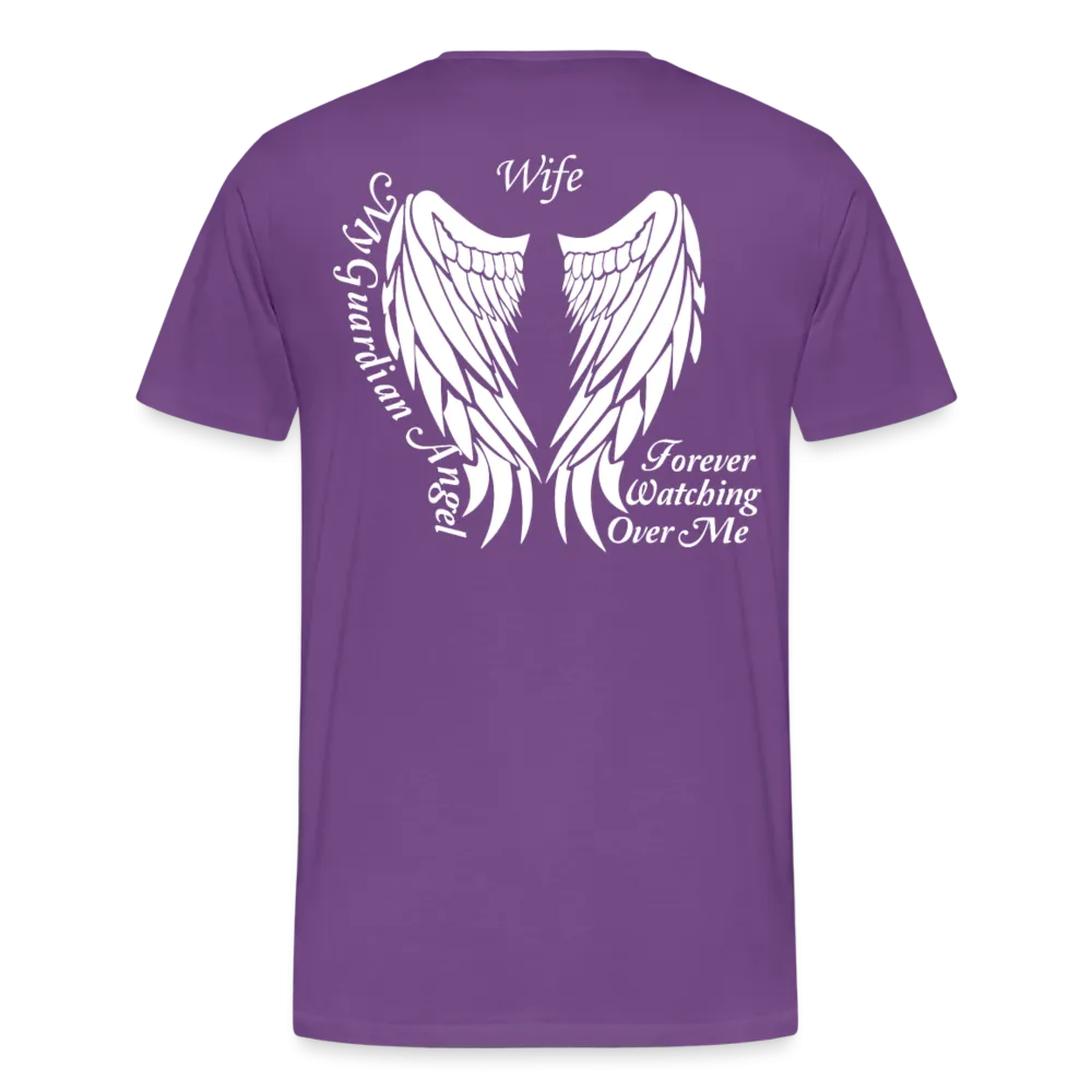 Wife Guardian Angel Men's Premium T-Shirt