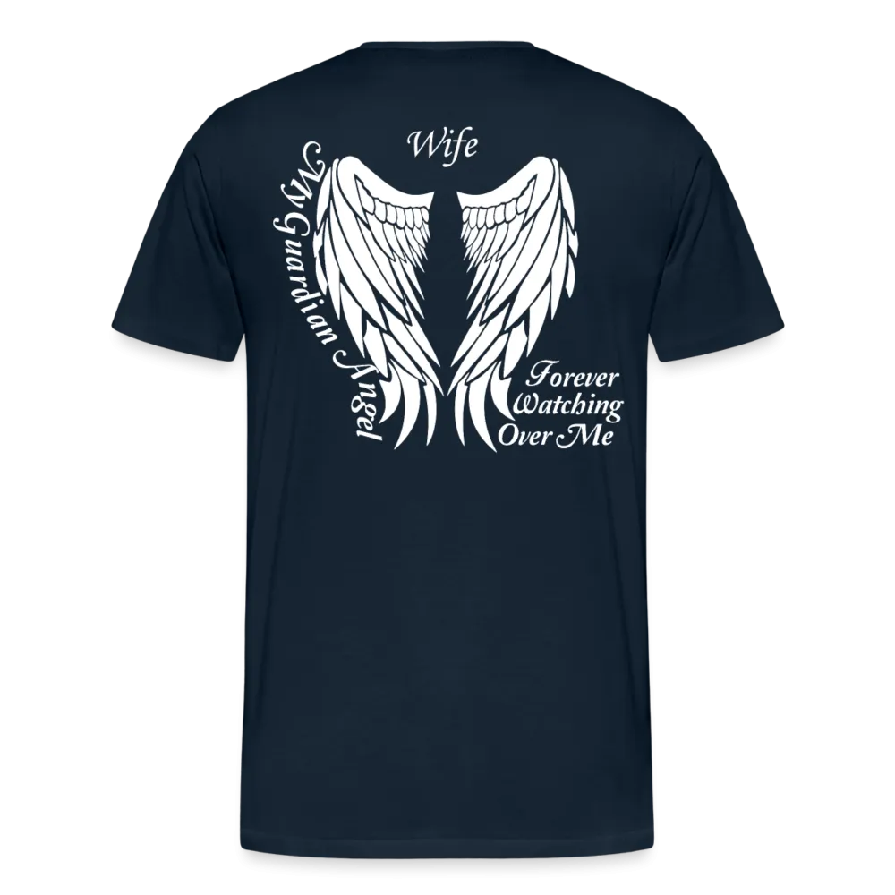 Wife Guardian Angel Men's Premium T-Shirt