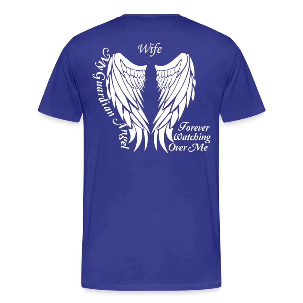 Wife Guardian Angel Men's Premium T-Shirt