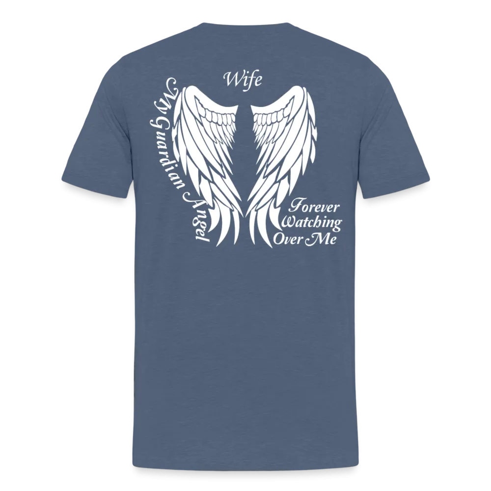 Wife Guardian Angel Men's Premium T-Shirt