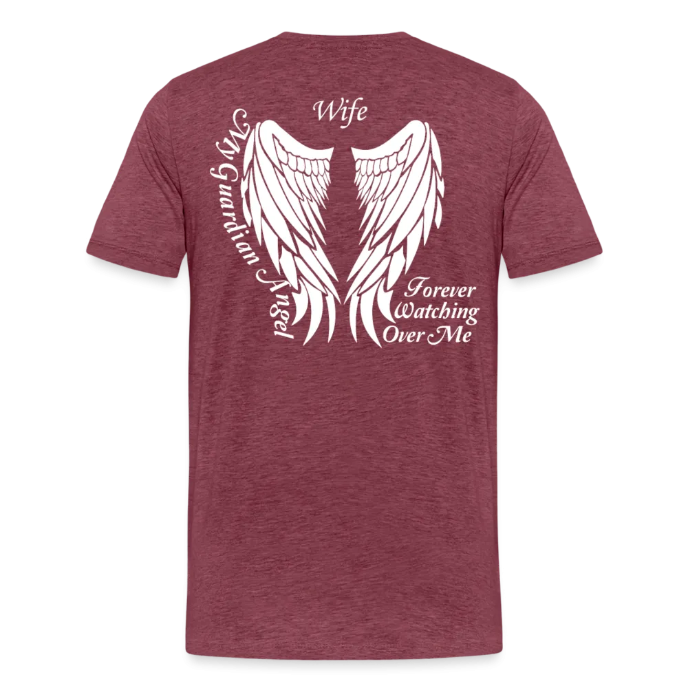 Wife Guardian Angel Men's Premium T-Shirt