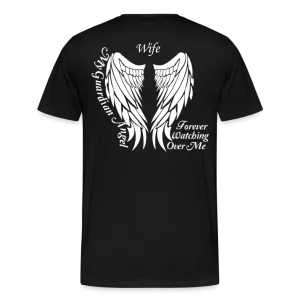 Wife Guardian Angel Men's Premium T-Shirt