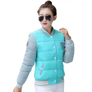 winter jacket women uniform warm jackets winter coat women cotton female parkas Women's winter jacket