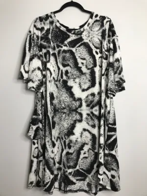 Womens Size 3XL Misses Black Dress