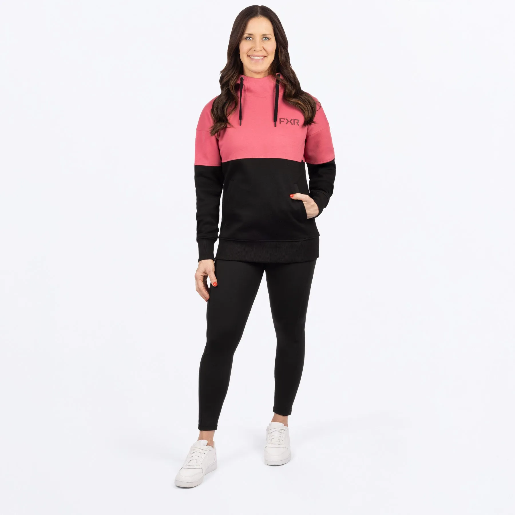 Women's Stripe Pullover Hoodie