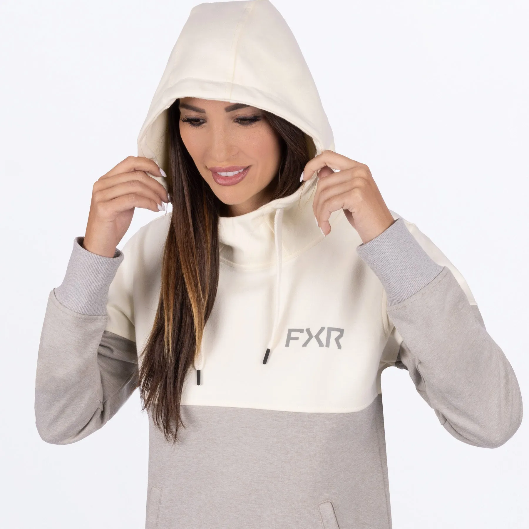 Women's Stripe Pullover Hoodie