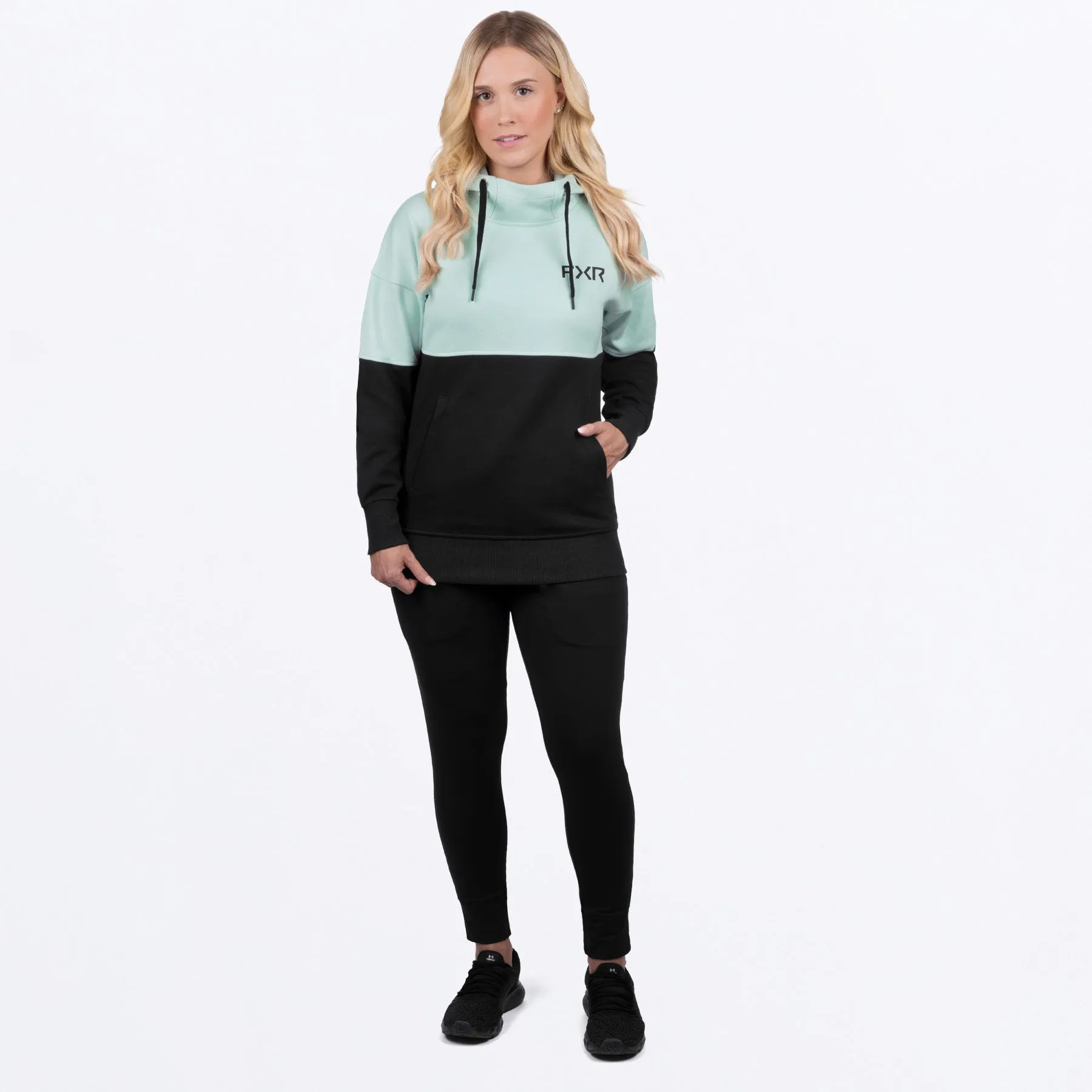Women's Stripe Pullover Hoodie