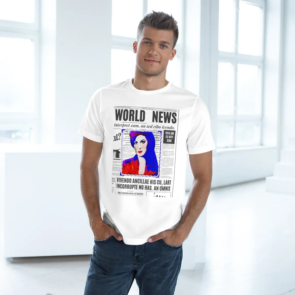 World News AMY WHINEHOUSE Unisex Deluxe T-shirt